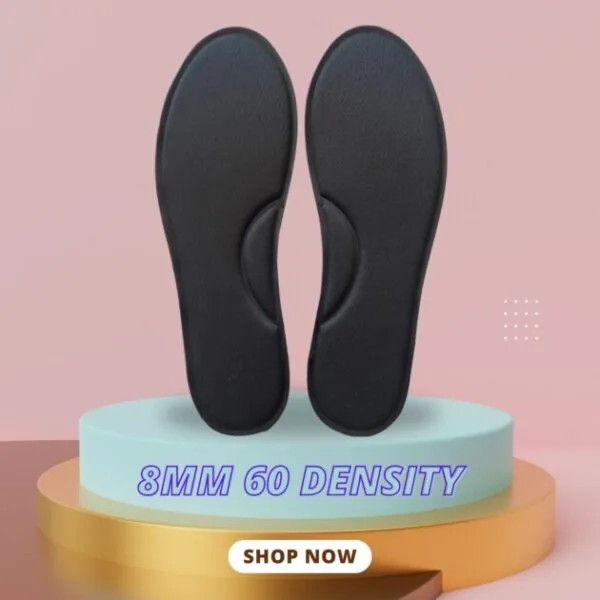 GEJUFF Memory Foam Height Increase Insole for Men Women Flat