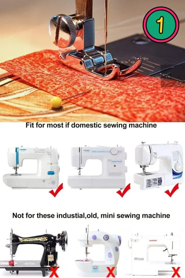 Universal Machine Zig Zag Presser Foot
