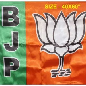 bjp flag for car dashboard