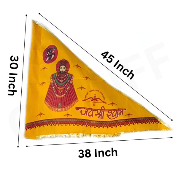 Khatushyam Ji Flag - 30x45 Inches