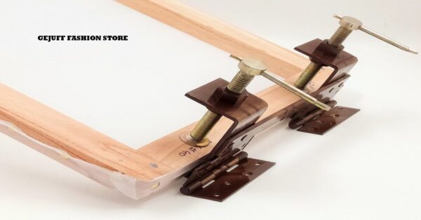 screen printing double hinge table clamp