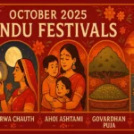October 2025 Hindu Festival List – GEJUFF Festival Calendar in Hindi