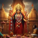 माँ कालका की तस्वीर – लाल साड़ी में शक्ति स्वरूपा देवी