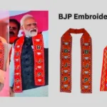 BJP Embroidery Muffler