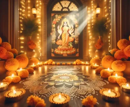 Auspicious Signs of Goddess Lakshmi Entering the Home