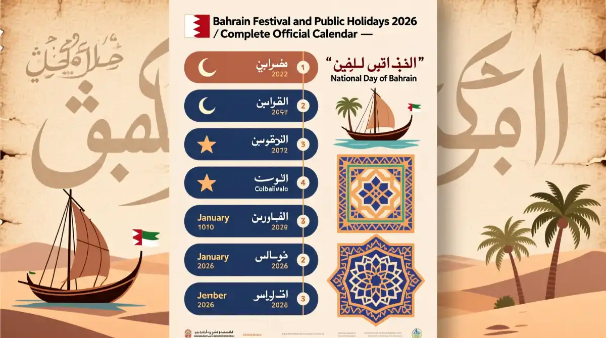 Bahrain Festival and Public Holidays in 2026