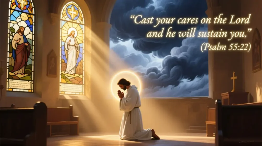 Christian Prayer for Stress, Fear & Overthinking: Finding Peace Through Faith and God’s Promises