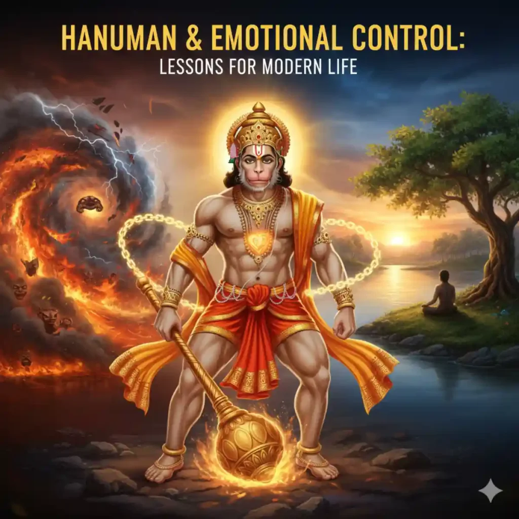 🕉️ Hanuman and Emotional Control: Lessons for Modern Life
