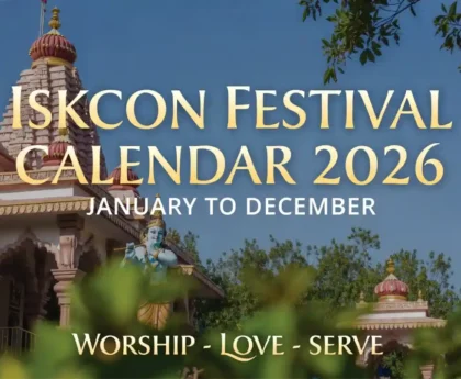 ISKCON Festival Calendar 2026