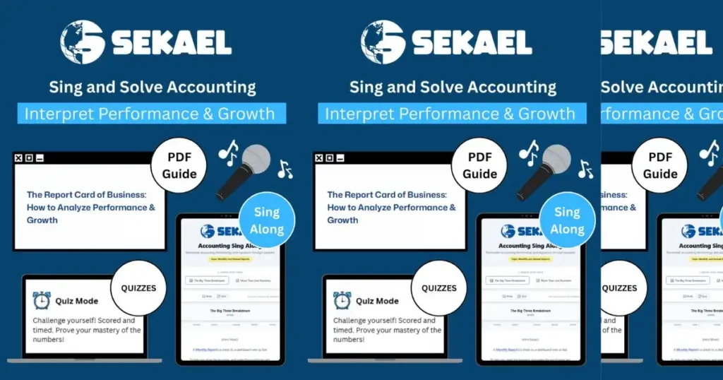 Sing, Solve, and Scale: Interpreting Accounting Performance for Sustainable Business Growth