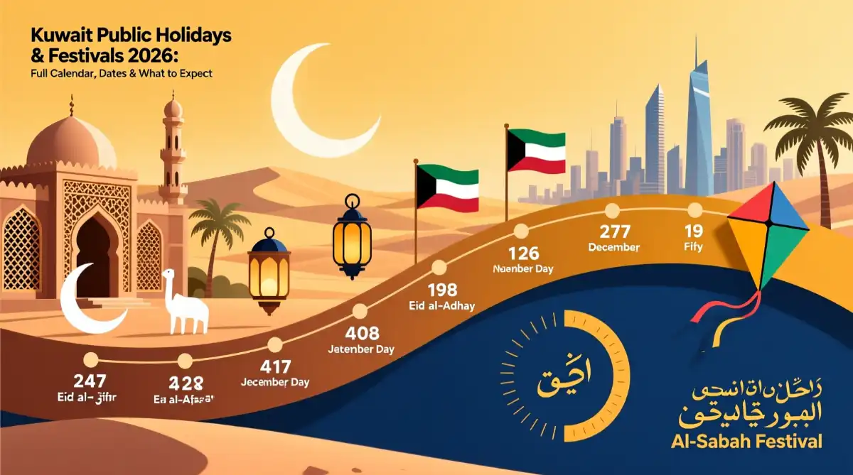 Kuwait Public Holidays & Festivals 2026