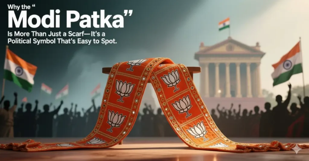Why the “Modi Patka” Is More Than Just a Scarf—It’s a Political Symbol That’s Easy to Spot
