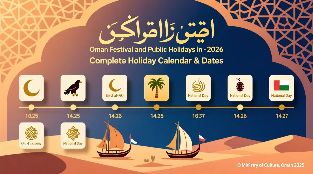 Oman Festival and Public Holidays in 2026