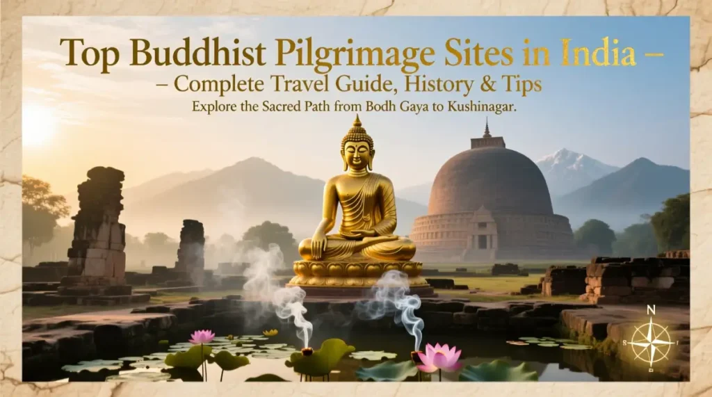 Top Buddhist Pilgrimage Sites in India – Complete Travel Guide, History & Tips