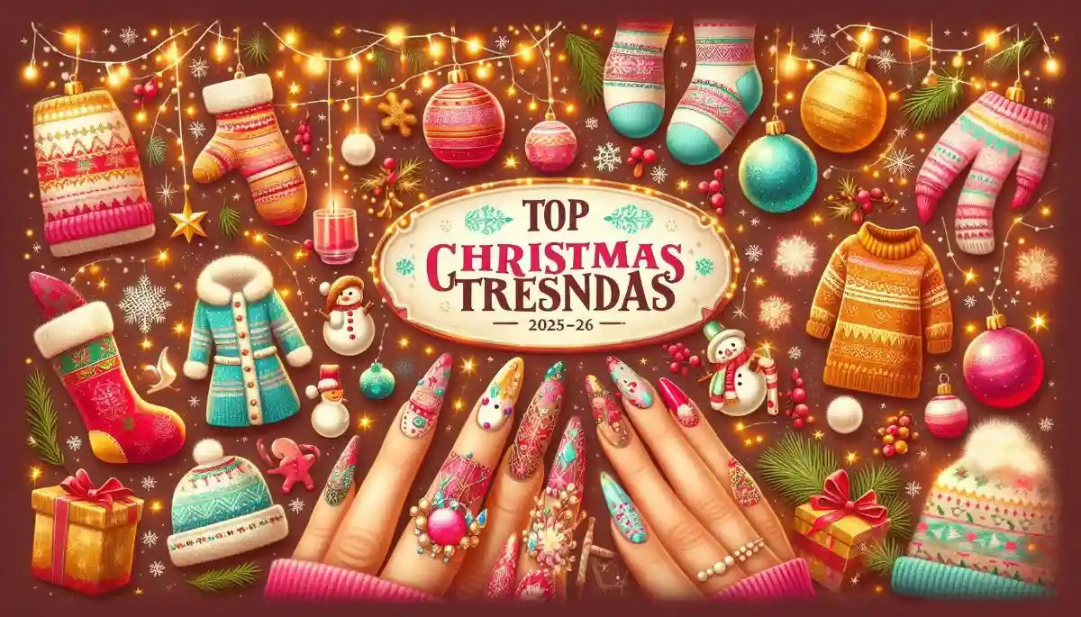Top Christmas 2025 Trends Cute Nails, Decor Ideas, Outfits & Wallpapers