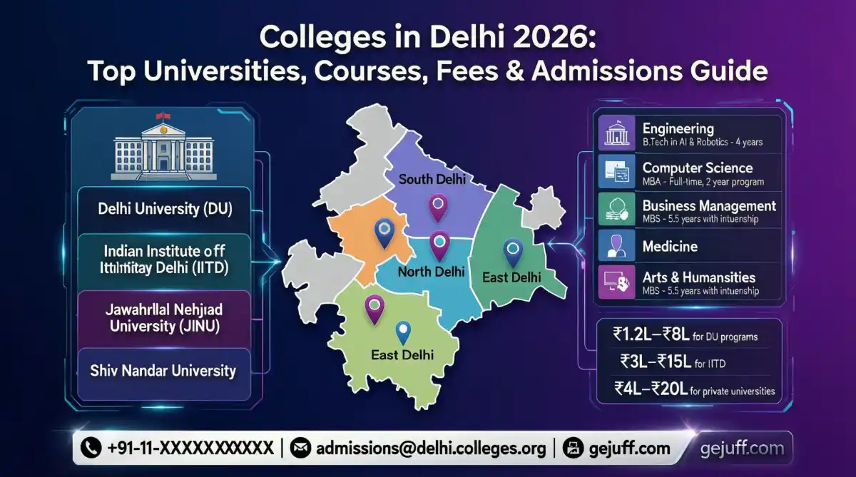 Colleges in Delhi 2026