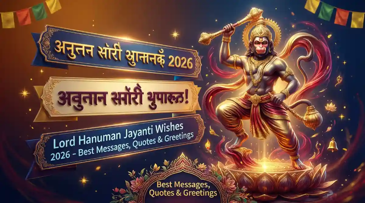 Lord Hanuman Jayanti Wishes 2026