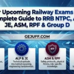 Major Upcoming Railway Exams 2026
