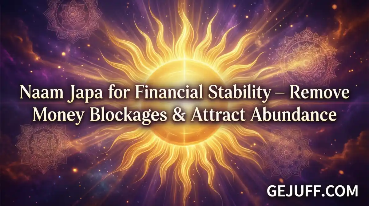Naam Japa for Financial Stability