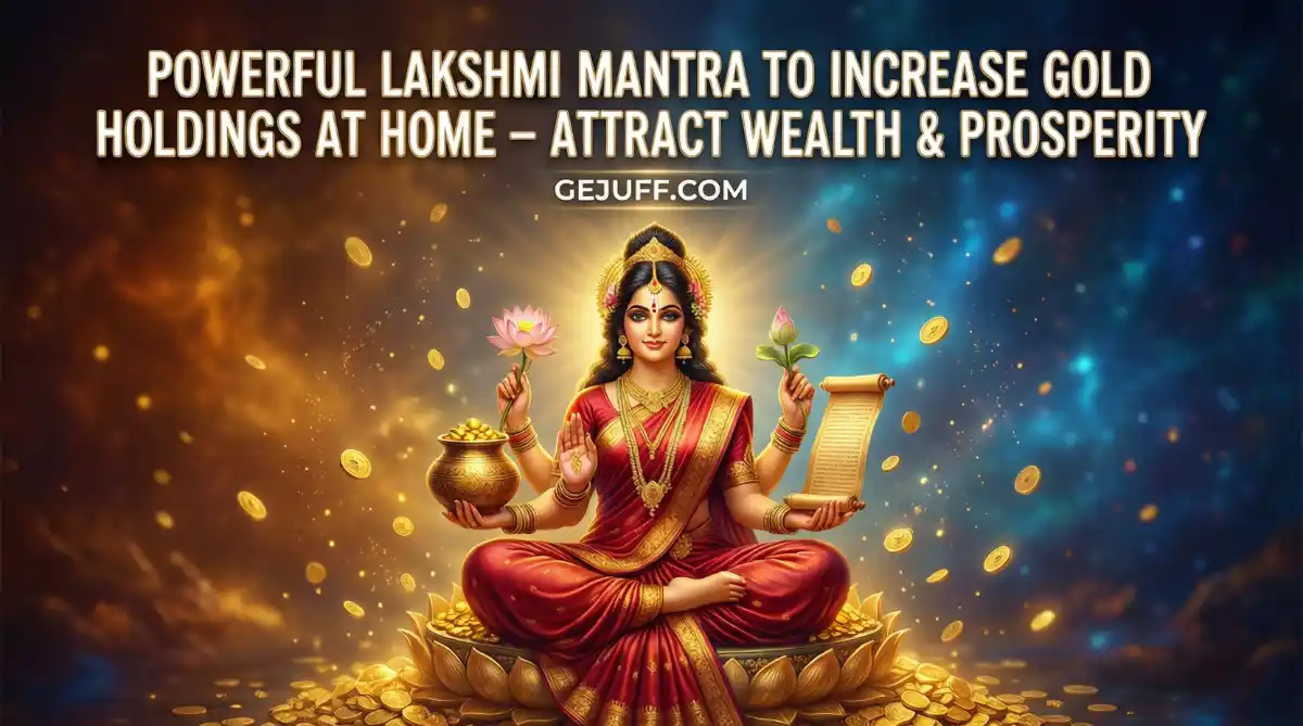 lakshmi-mantra-to-increase-gold-holdings-at-home