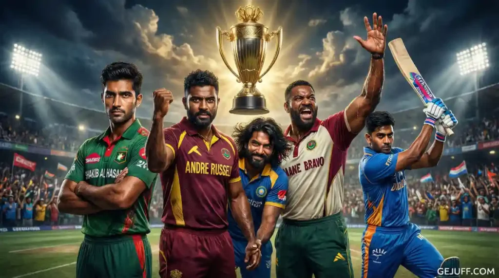 Top 10 T20 World Cup All-Rounders of All Time (Ranked Legends)