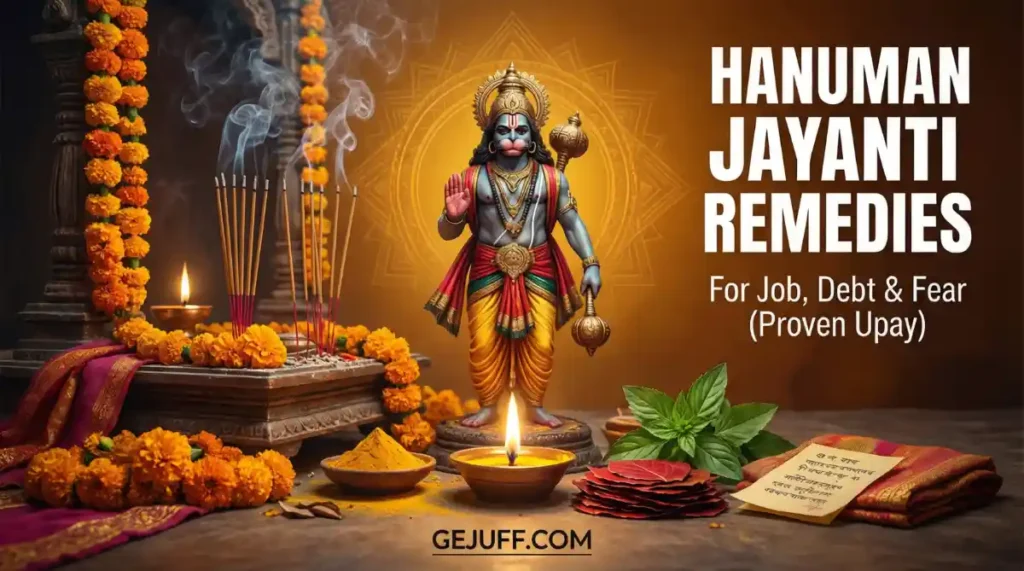 Hanuman Jayanti Remedies for Job, Debt & Fear (Proven Upay)