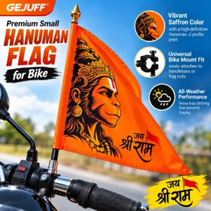 Small Hanuman Flag for Bike